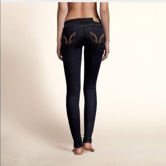 Hollister Denim - Hollister Low Waist Super-Skinny Jeans 7 Long